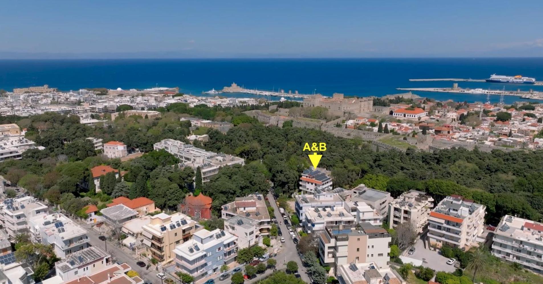 A&B Rhodes City Apartments מראה חיצוני תמונה