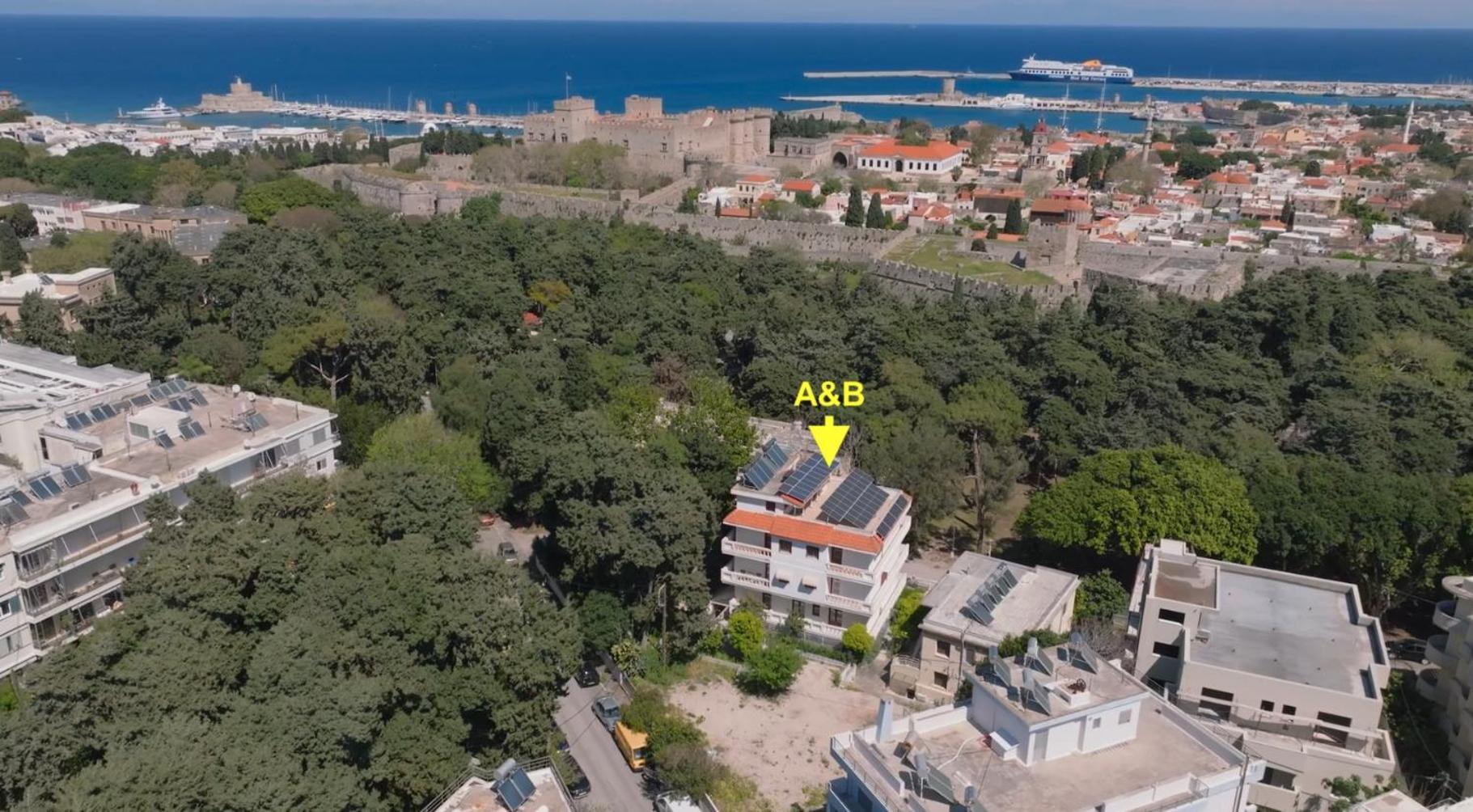 A&B Rhodes City Apartments מראה חיצוני תמונה